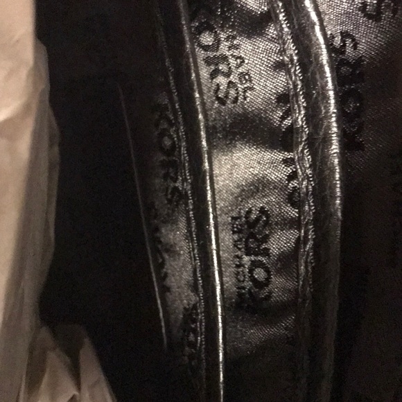 NWT Michael Kors black leather bag - Picture 4 of 5